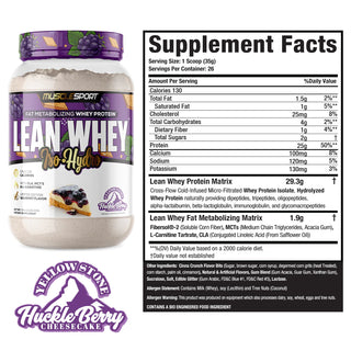 Lean Whey™ Iso Hydro Gourmet Protein 2lb